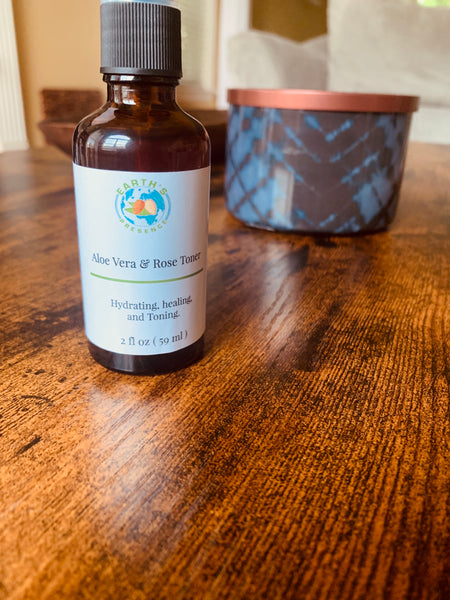 Aloe Vera & Rose Toner Spray